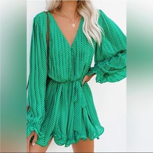 Vici Polka dot romper